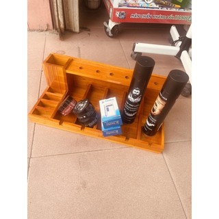 Khay gỗ đựng Tông đơ
