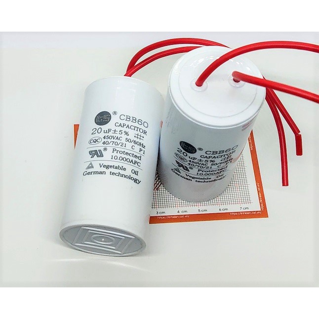 TỤ CBB60 20UF 450V