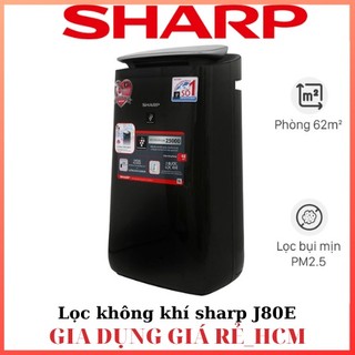 Máy lọc không khí sharp fp-j80ev-h 48w hàng chính hãng mới full box