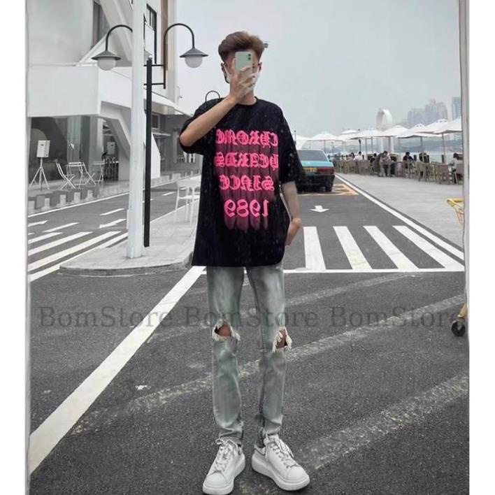 Áo Thun Chrome Hearts 1989 - Áo Phông Cotton Dáng Rộng Nam Nữ