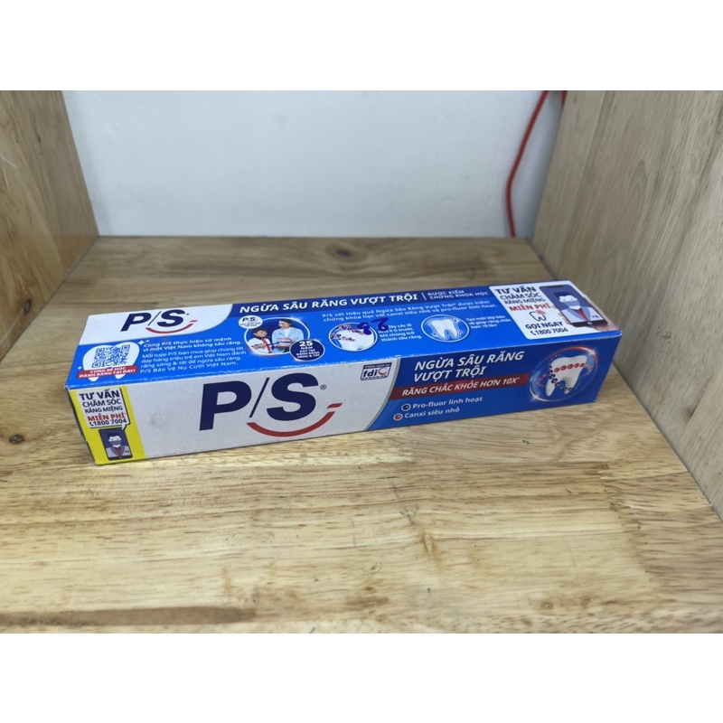 KEM ĐÁNH RĂNG P/S NGỪA SÂU RĂNG VƯỢT TRỘI 180g