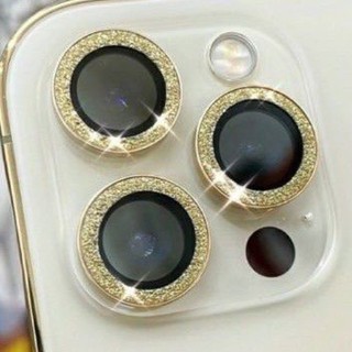 Bộ 3 dán bảo vệ camera kim nhũ cho iphone 11 , 11 pro max , 12 pro max, 13 pro max, 14 promax bảo vệ từng ống kính