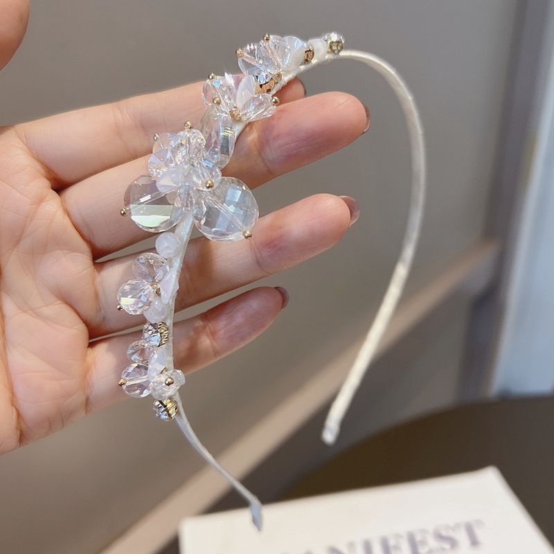 Băng Đô Cài Tóc Đính Đá Dễ Thương Cho Nữ