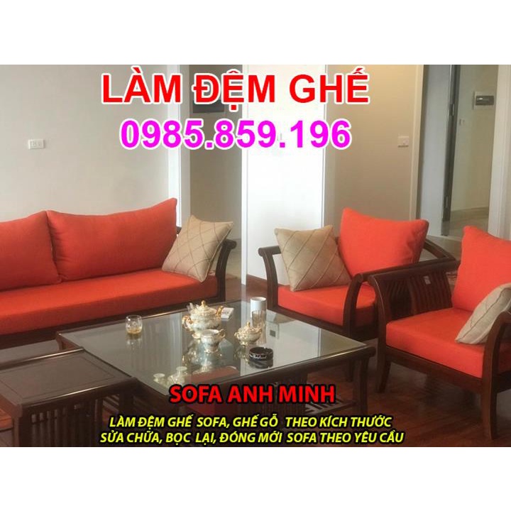 ĐỆM GHẾ Nguyễn Quyền Hai Bà Trưng, MAY NỆM GHẾ SOFA GỖ Ở Nguyễn Quyền Hai Bà Trưng Hà Nội