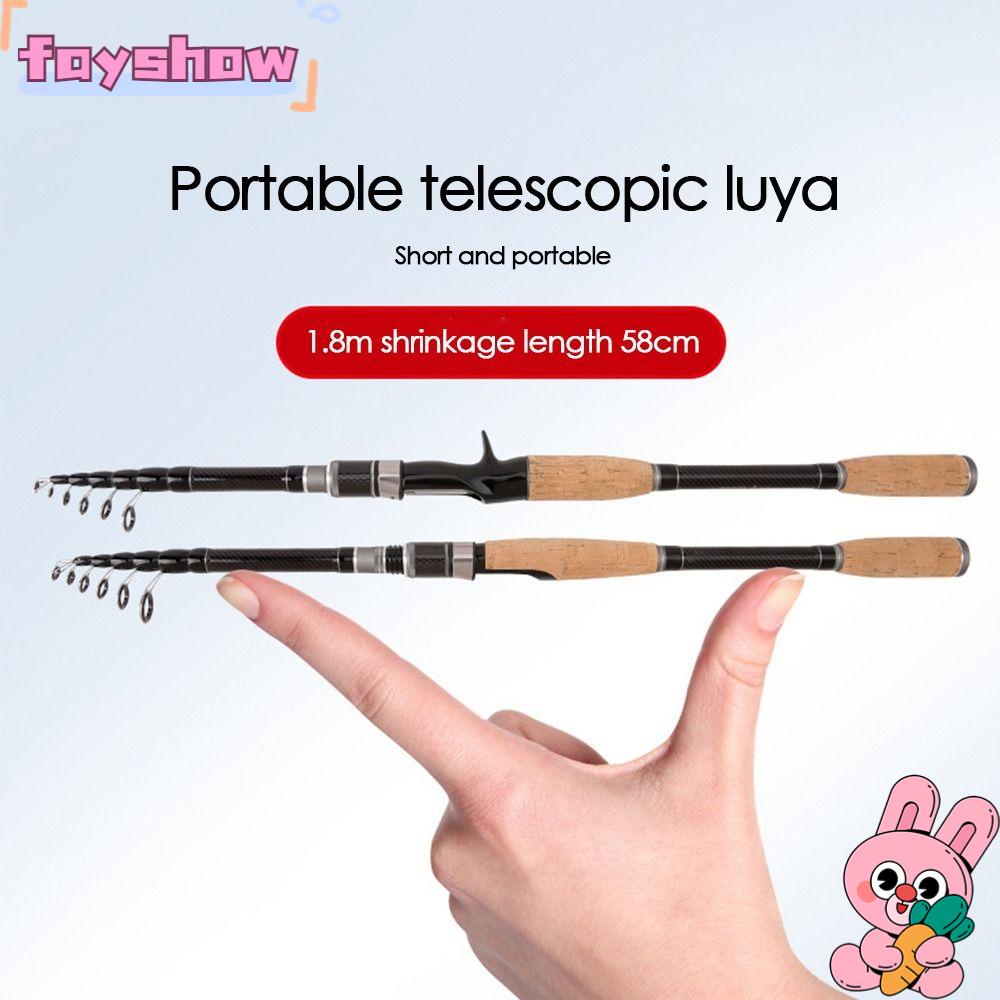 Cần Câu Cá Mini Bằng Sợi Carbon Tiện Dụng Mang Theo Du Lịch