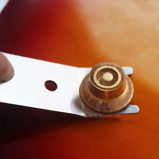 SUN Stainless Steel Guitar Spanner Wrench Multi Spanner Wrench for Guitar Switch Knobs Tuner Multifunction Guitar Knobs
