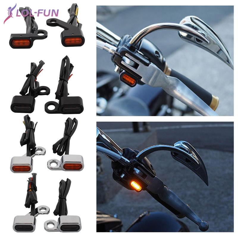 1 Cặp Đèn LED Tín Hiệu Cho Xe Mô Tô Harley Touring 2009-2017 Softail 2015-2020