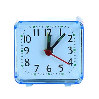 Square Crystal Alarm Clock Watch Alarm Clock Bedside Office Electronic Clock