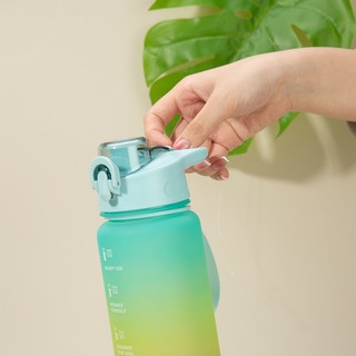 Bình Đựng Nước 1 Lít Cao Cấp Có Quai Đeo