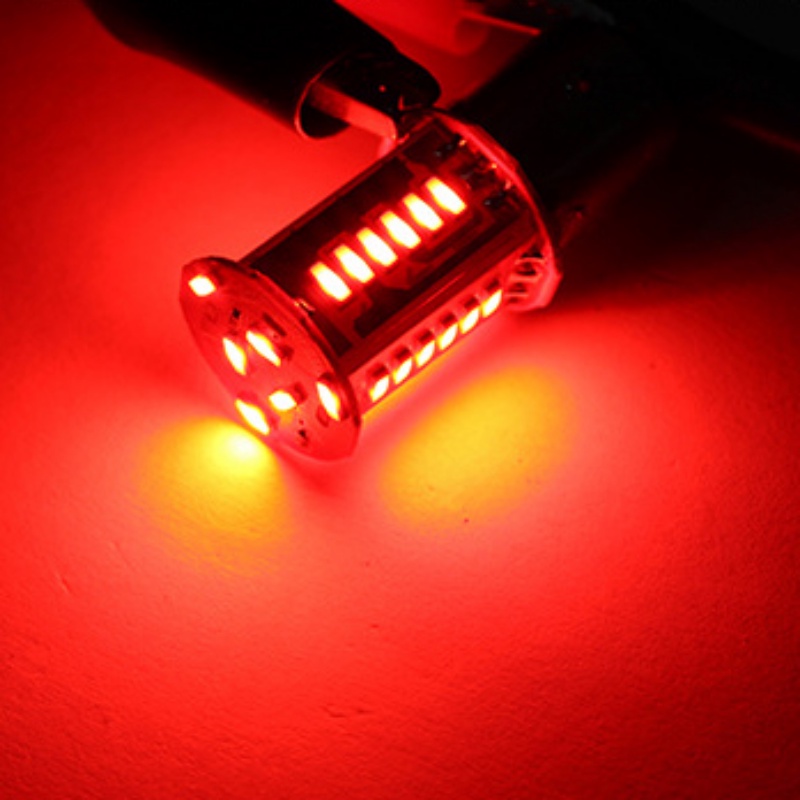 1 Đèn Led Tín Hiệu 1157 DC12V Ánh Sáng Trắng / Đỏ / Xanh Dương Cho Xe Hơi Xe Máy