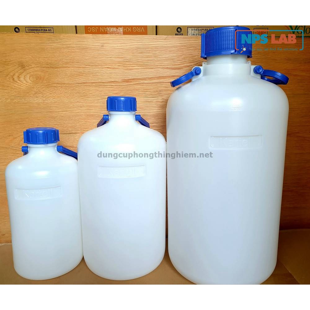 Bình đựng nước cất có vòi 5 lít - 10 lít - 50 lít