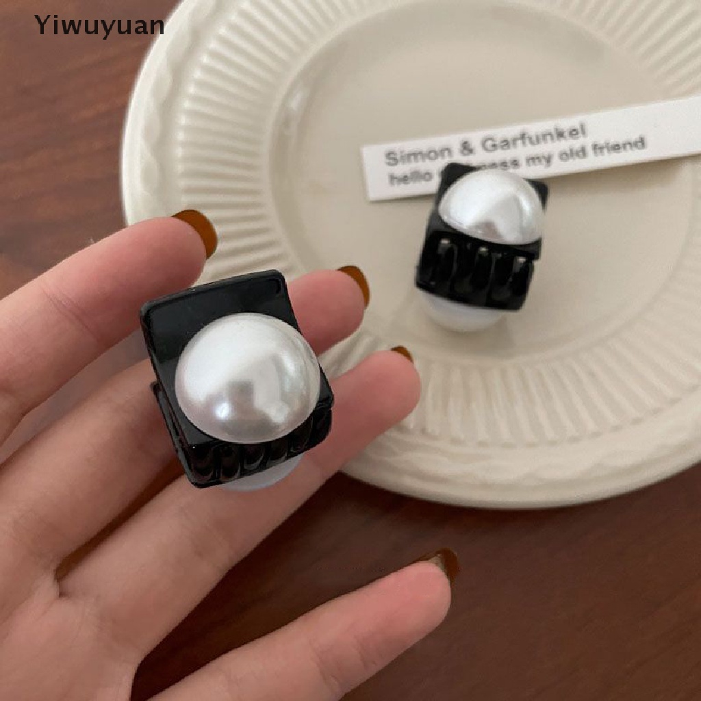 2 Kẹp Tóc Đính Ngọc Trai Nhân Tạo Thời Trang Cho Nữ