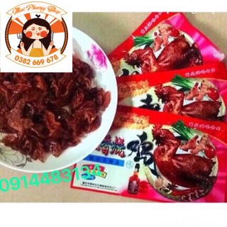 10 gói gà đỏ cay thơm ngon