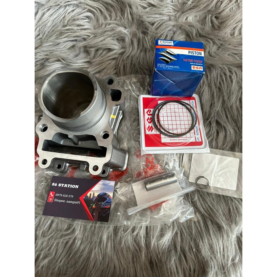 BỘ LÒNG PITTONG BẠC ẮC SATRIA FI RAIDER FI SUZUKI