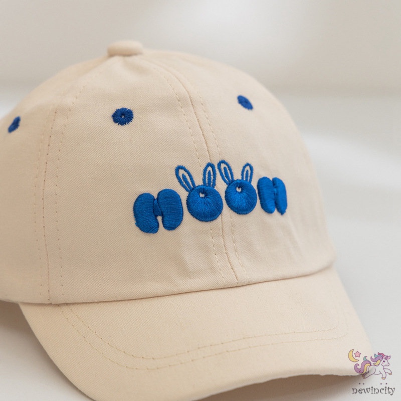 Mũ Lưỡi Trai Thêu Chữ Phong Cách Hàn Quốc Cho Bé