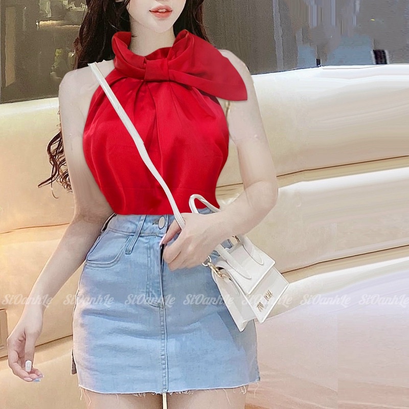 A05 - Áo yếm nơ xinh