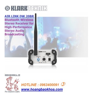 Dw 20br bộ thu - phát âm thanh bluetooth klark teknik