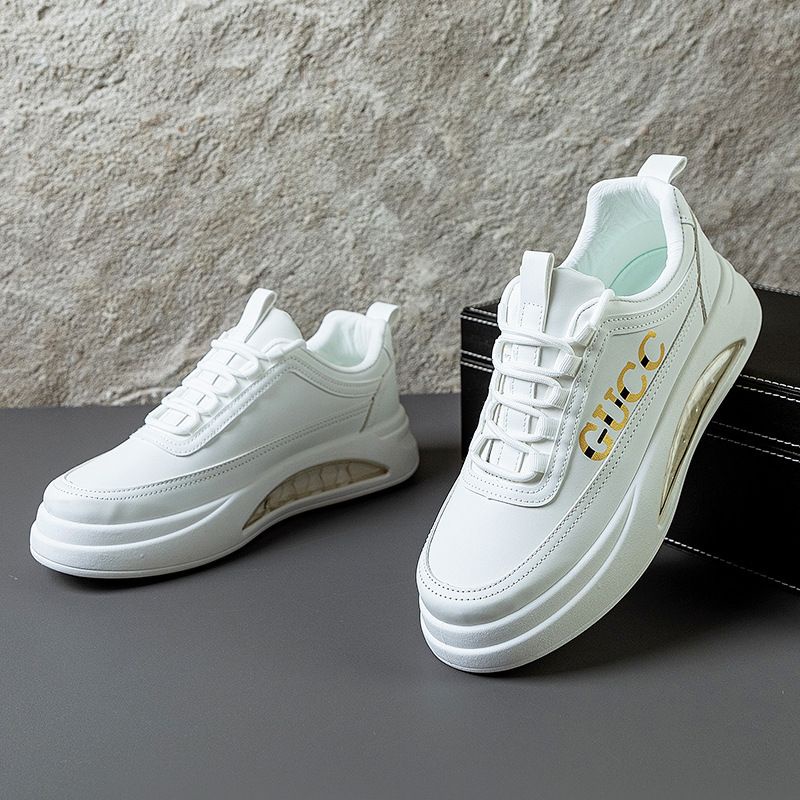 Giày Thể Thao Đế Dày Tăng Chiều Cao Thoáng Khí Phong Cách Mới Cho Nam