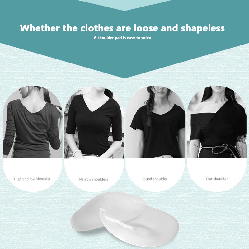 Miếng Đệm Vai Bằng Silicon Mềm Tự Dính Chống Trượt Cho Cả Nam Và Nữ ruiyan JP5