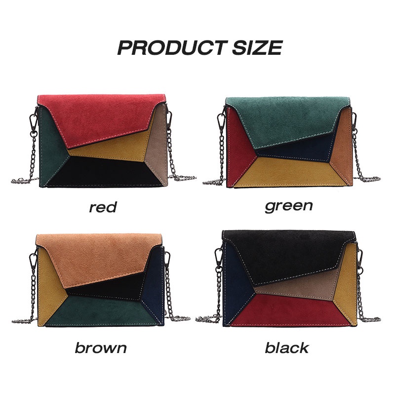 MISCHA Túi Đeo Chéo Vai Bằng Da PU Thời Trang Sành Điệu Bắt Mắt Cho Nữ