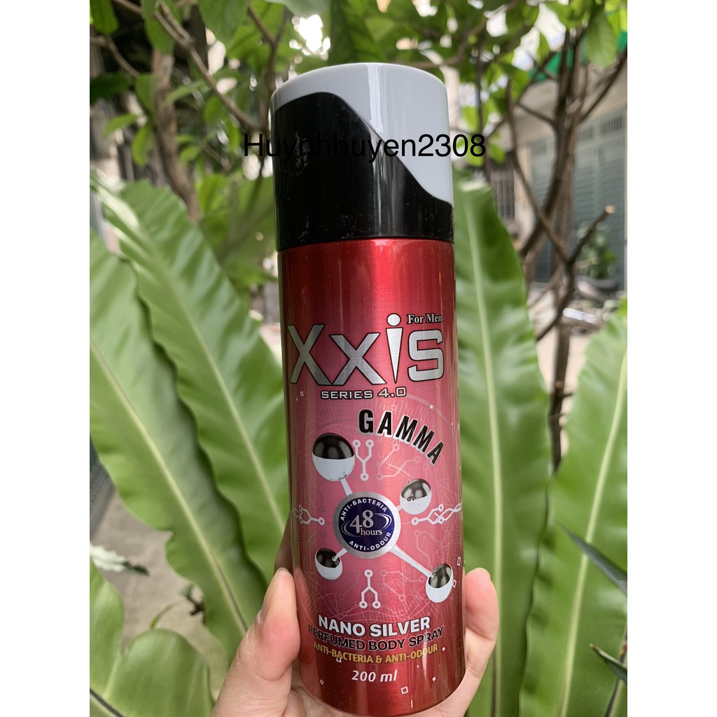 Xịt Khử Mùi Cao Cấp Toàn Thân Dành Cho Nam XXIS_200ml.