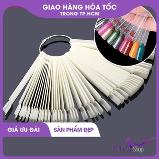 Thanh Que Móng Giả Tập Sơn Hình Quạt