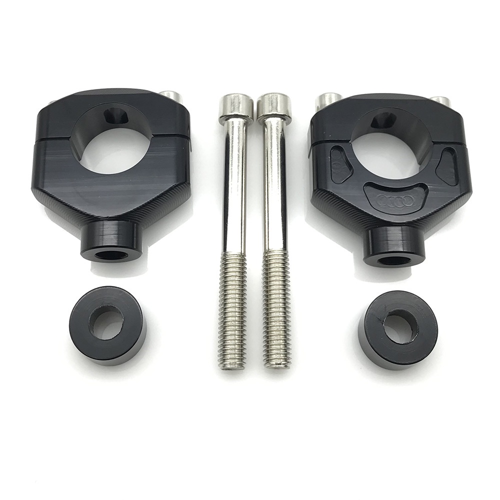 LCKXOALL Xe Máy CNC Tay Lái Nâng Thanh Gắn Kẹp Cho KTM DUKE390 DUKE690 Duke 390 Duke 690