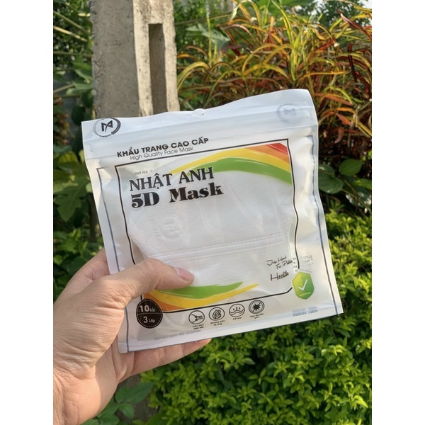 Khẩu trang y tế kháng khuẩn 5D mark