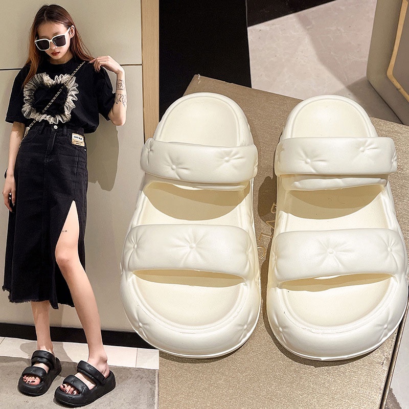 One Đôi Xăng đan Xỏ Ngón Đế Dày Chống Trượt Thời Trang Dành Cho Nữ