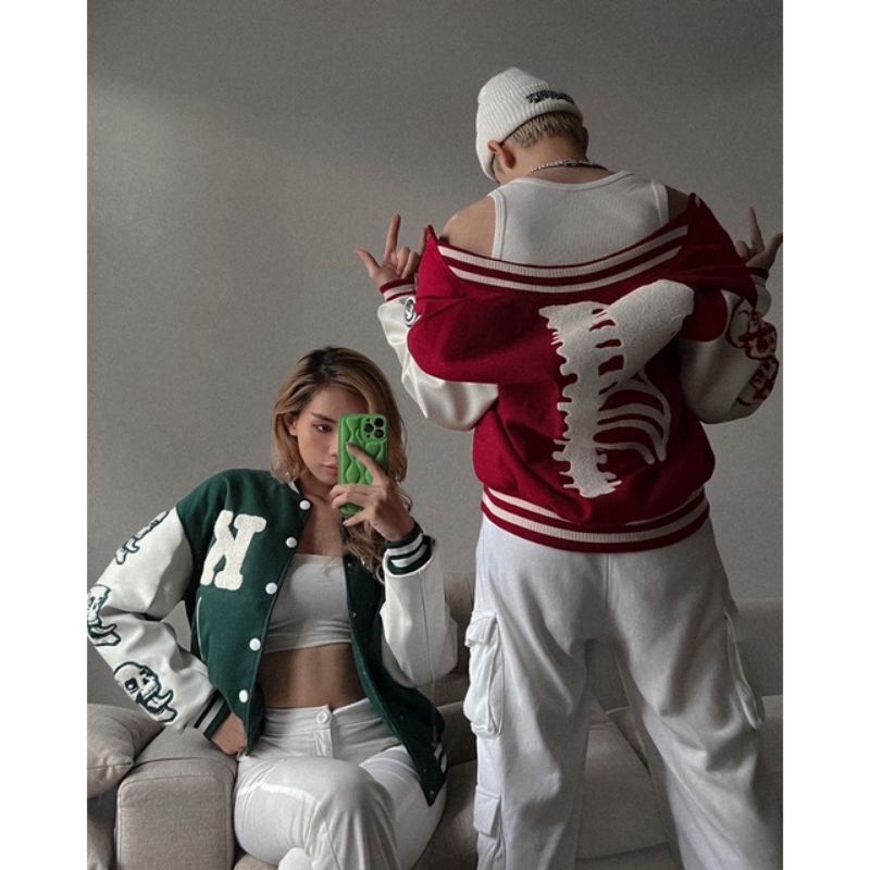 ÁO VARSITY JACKET