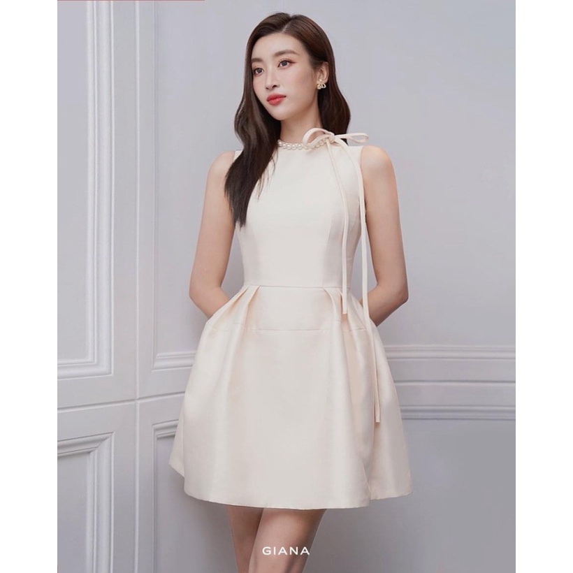 SALE LỚN CHO MỌI NHÀ - ĐẦM TAPTA CỔ KÍN ÔM EO DÁNG XÒE NGẮN CỰC NỮ TÍNH DỄ THƯƠNG ĐI CHƠI DỰ TIỆC UP  SHOP HHP FASHION