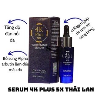 Serum Dưỡng Trắng Da 4K Plus Thái Lan 20ml