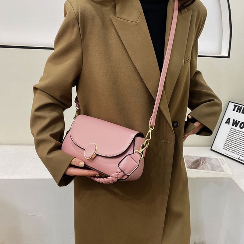 Túi Đeo Chéo Hình Vuông Cỡ Nhỏ Phong Cách Cổ Điển Thời Trang Cho Nữ