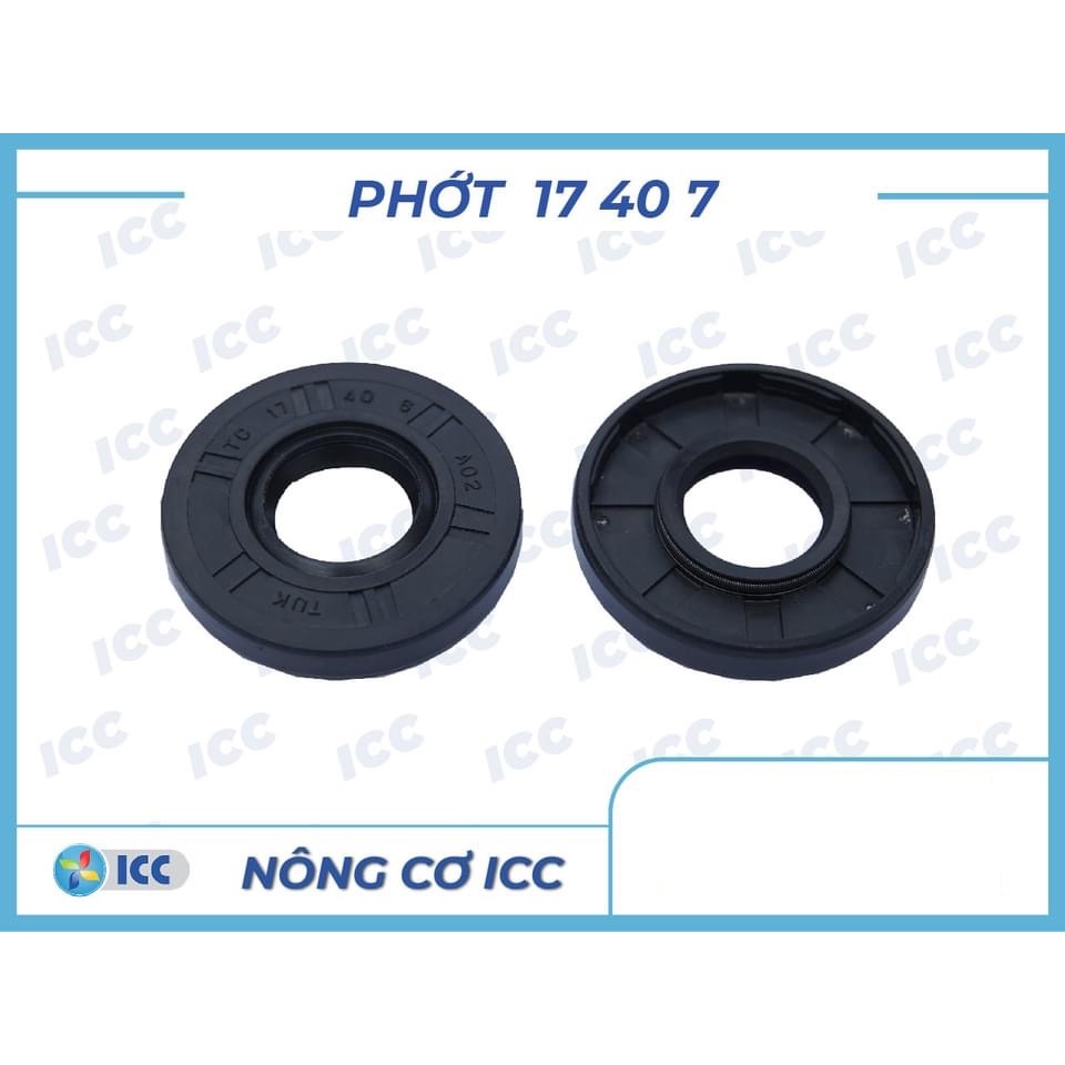 Phớt máy cày mini 17-40-7