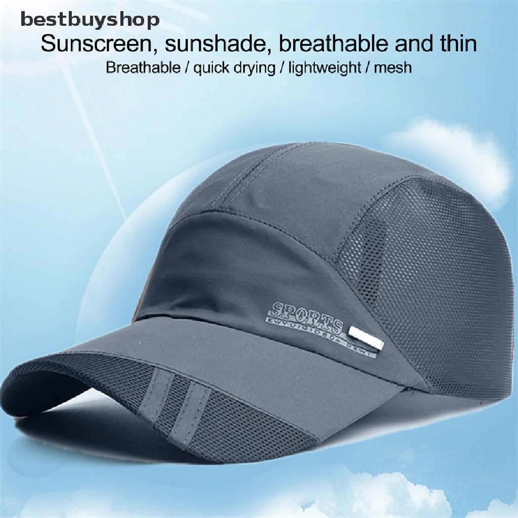 Mũ Lưỡi Trai Thể Thao Chống Nắng Mùa Hè Mau Khô Cho Nam Và Nữ YHN
