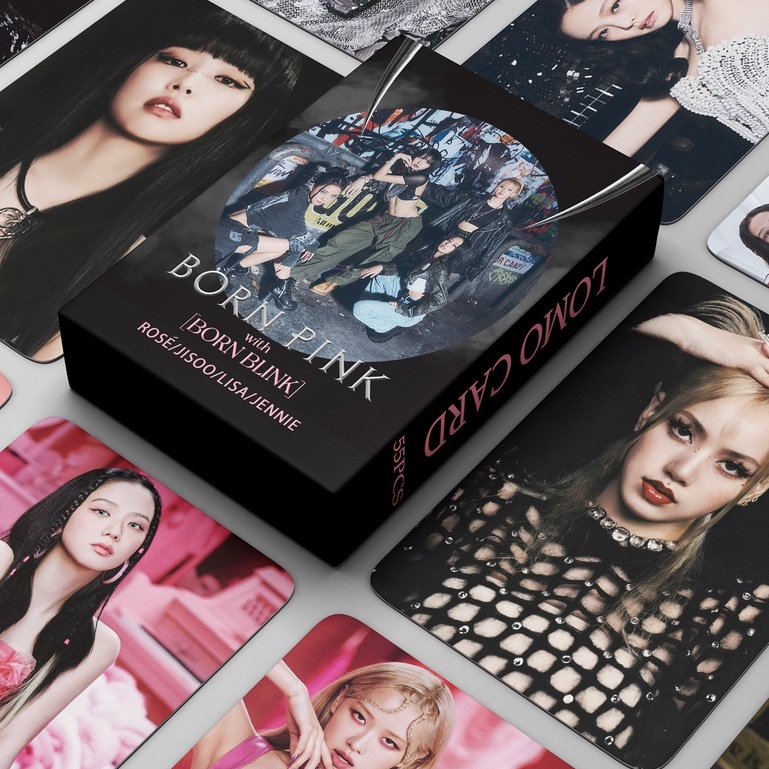 Set 55 Tấm Ảnh Lomo Card Blackpink Thẻ
