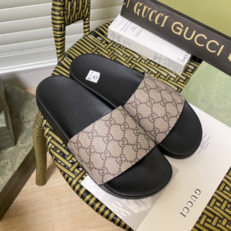 Dép Gucci Đế Bằng Thời Trang Mùa Hè 2023 Có Size Lớn 35-45 Dành Cho Nữ