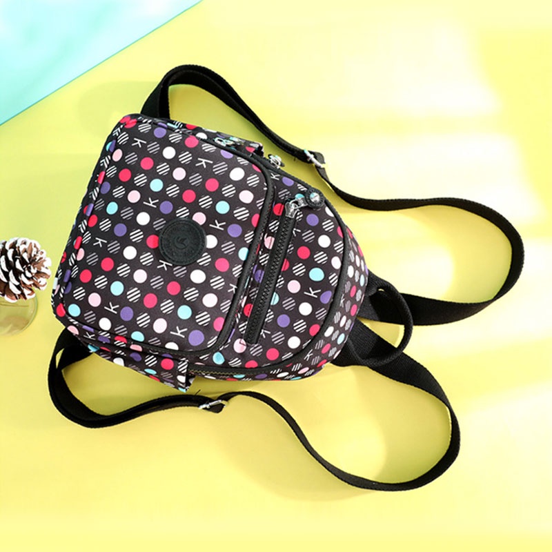 Ba Lô Sức Chứa Lớn Họa Tiết Hoa Thời Trang Dành Cho Nữ