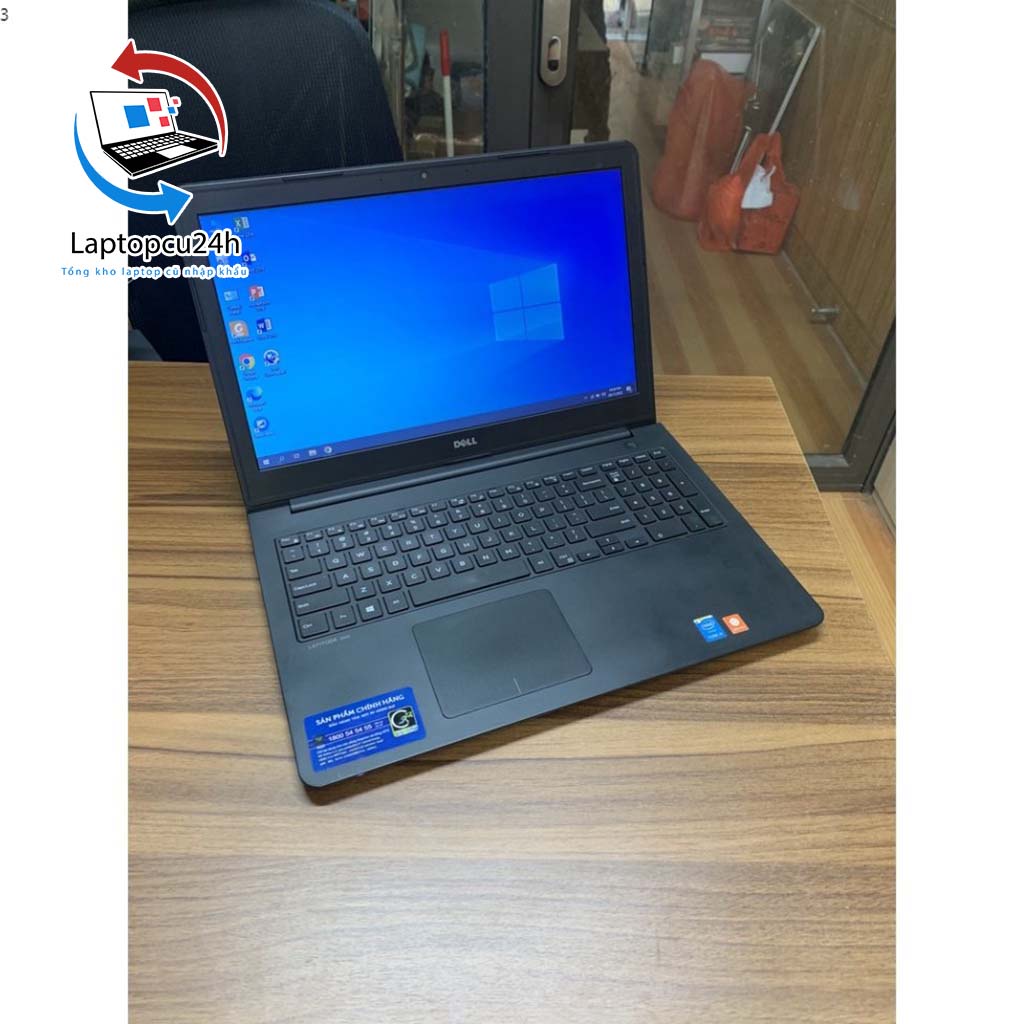 Laptop Gaming đồ hoạ cũ Dell 3558 Core i5 5th /Ram 8Gb/Ổ SSD /Màn to/ MáyTính Rẻ - bền Chạy 24/24