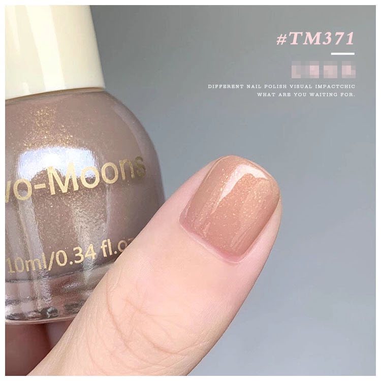 Sơn móng tay Bền Màu, hiệu ứng lấp lánh Two-Moons mã #TM