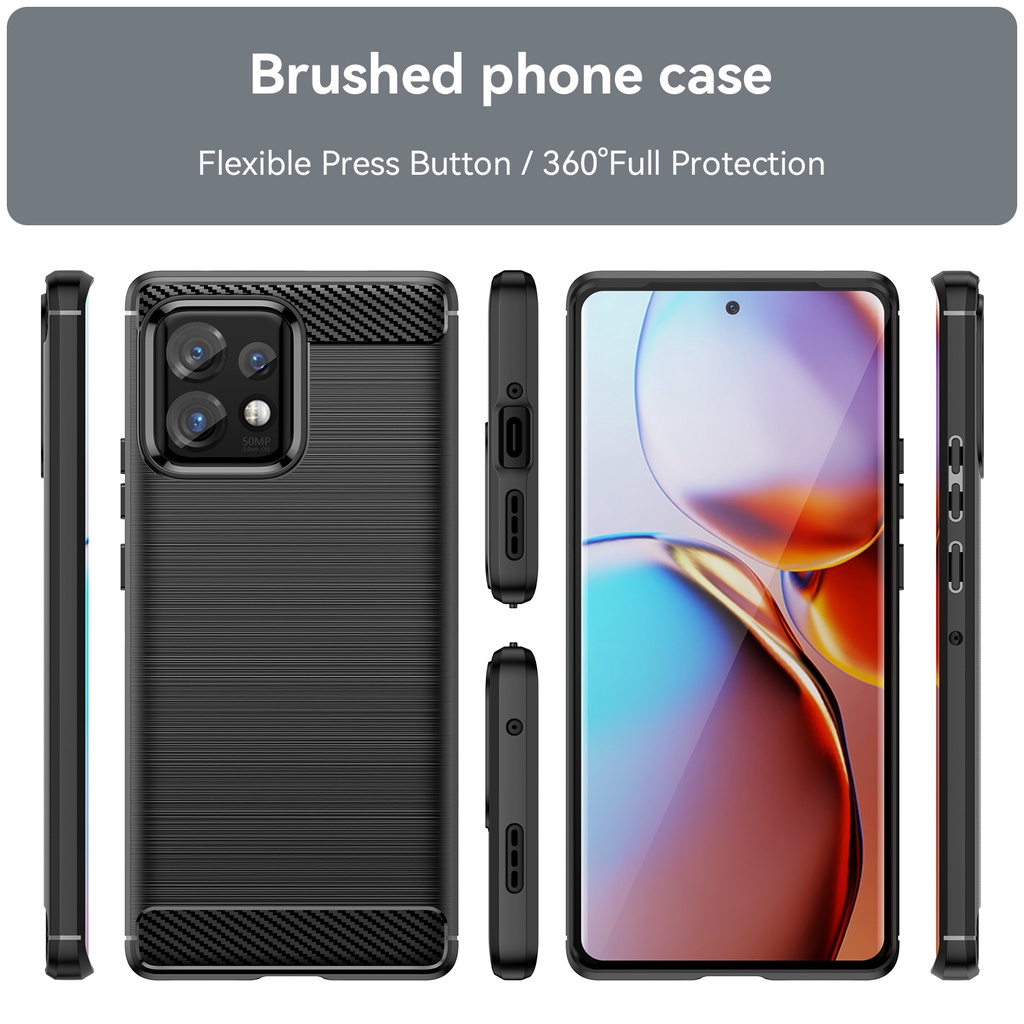Ốp Lưng Điện Thoại Mềm Dành Cho Motorola Moto Edge + Plus 2023