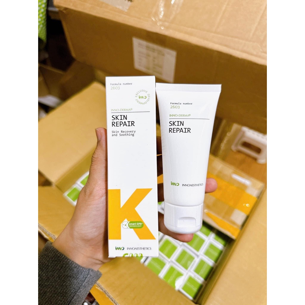 Skin ɾepair ,Kem K inno ,Innoaesthetics ,Kem Dưỡng inno -Derma 60gr