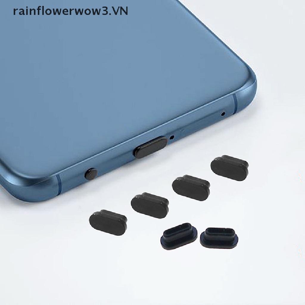 Bộ 10 Nút Bịt Cổng Sạc USB Type-C Bằng Silicon Chống Bụi Cho Điện Thoại Thông Minh