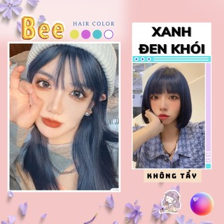 Thuốc nhuộm tóc màu XANH ĐEN KHÓI không tẩy | Bee haircolor, Beehaircolor