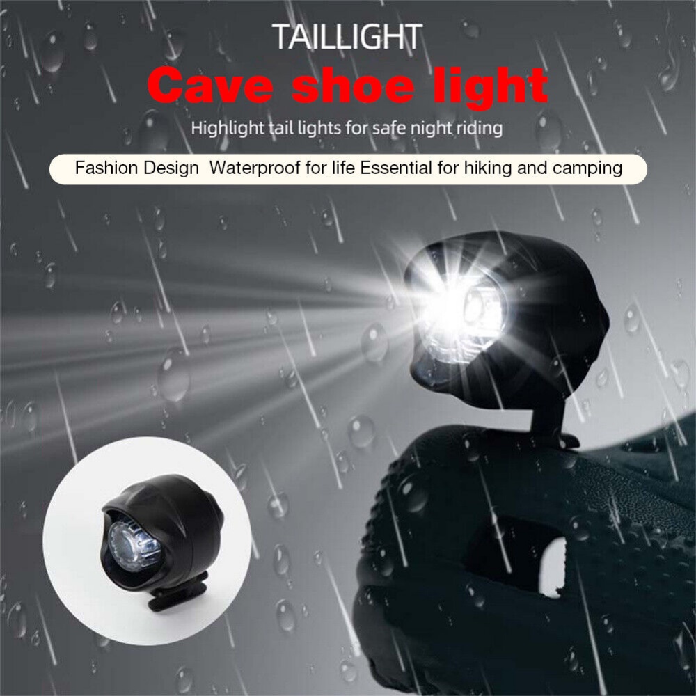 Đèn Pha 3 Chế Độ Gắn Giày Chạy Bộ / Cắm Trại / Đi Bộ Ban Đêm Cho Bé