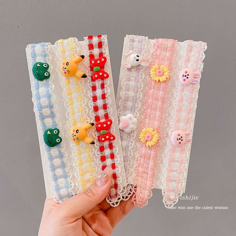 Băng Đô Tai Thỏ Xinh Xắn Cho Bé Gái