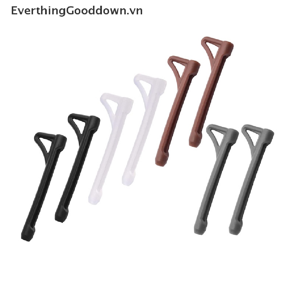 Everthinggooddown 5 Cặp Móc Giữ Mắt Kính Bằng Silicon Chống Trượt