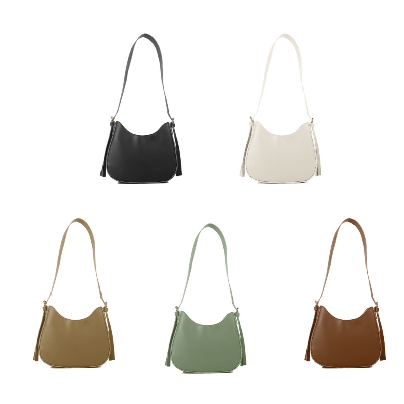 Túi Xách Tay / Đeo Vai Có Khóa Kéo Phong Cách Retro ONERI Thời Trang Cho Nữ