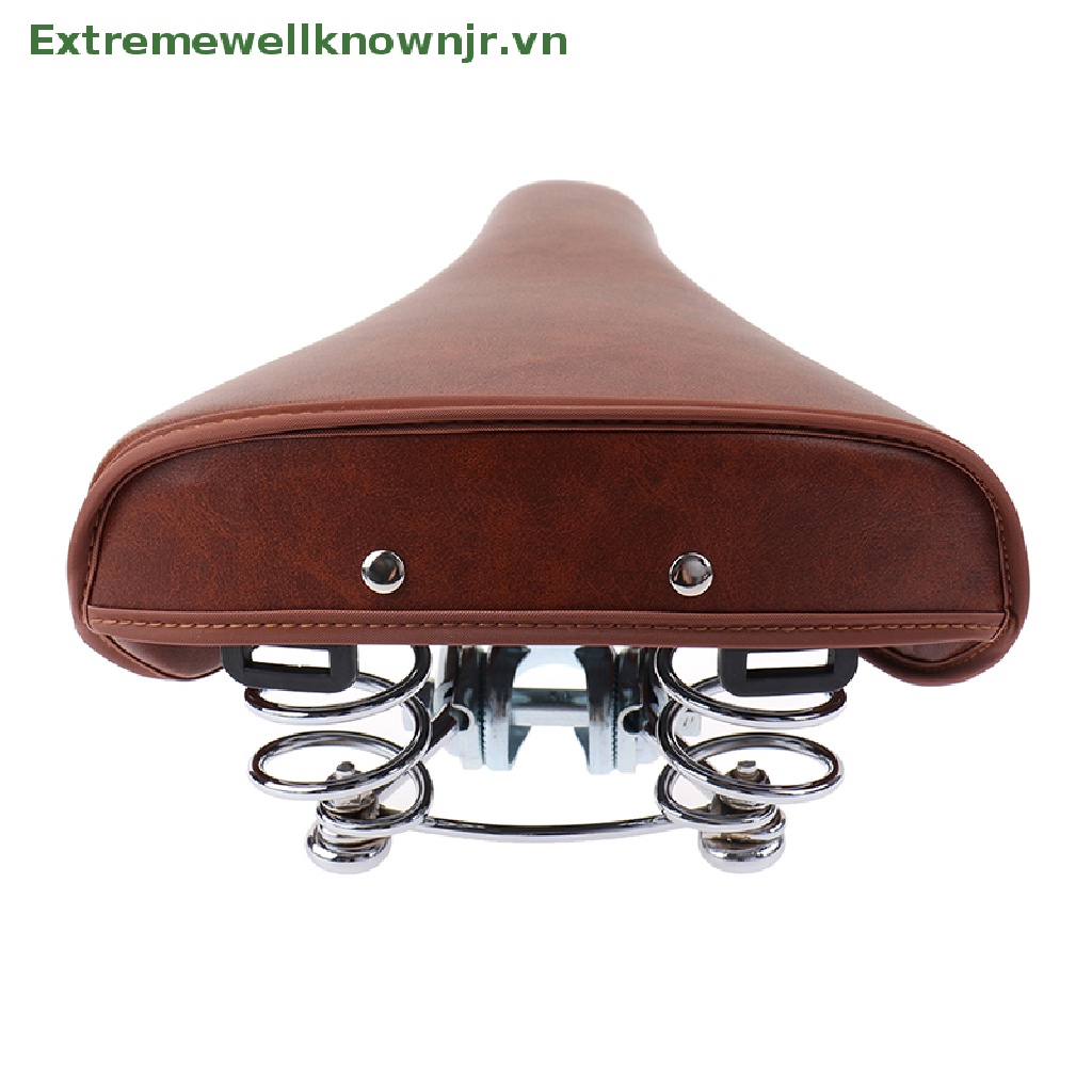 Yên Xe Đạp Chất Liệu Da PU Thoải Mái Phong Cách Cổ Điển