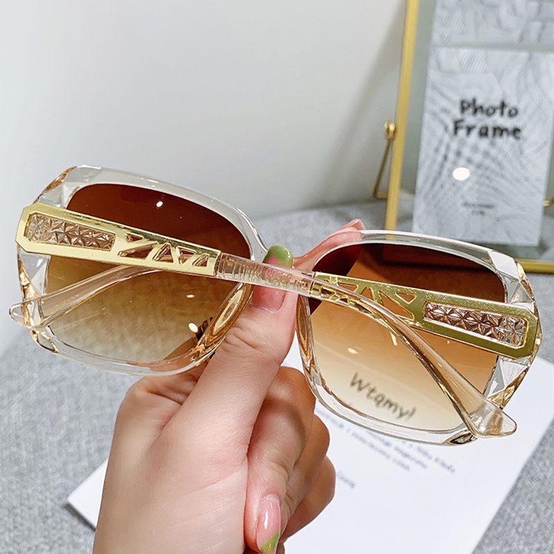 Kính Mát Gọng Lớn Phong Cách Retro Thời Trang